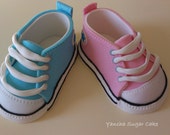 fondant baby converse