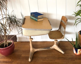 Vintage Desk Chairs Etsy