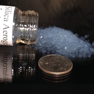 Silica Aerogel 5ml Sample (World’s Lightest Solid, Frozen Smoke)