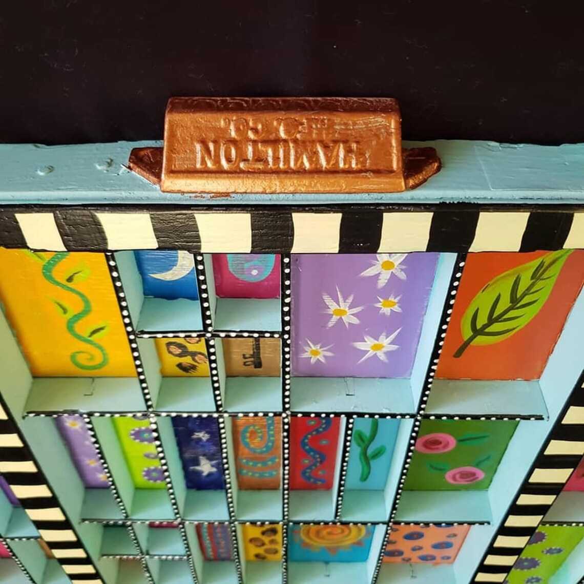 Printingpresstray patchwork Soul Etsy