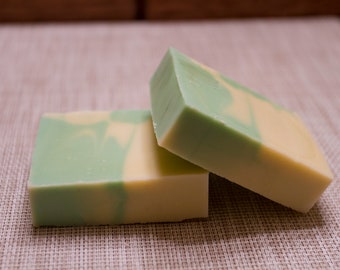 Small and Boring Handmade Cold Process Soap Bar