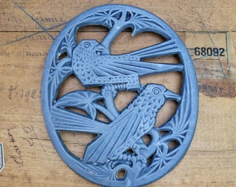 dessous de plat en fonte decor CANARD