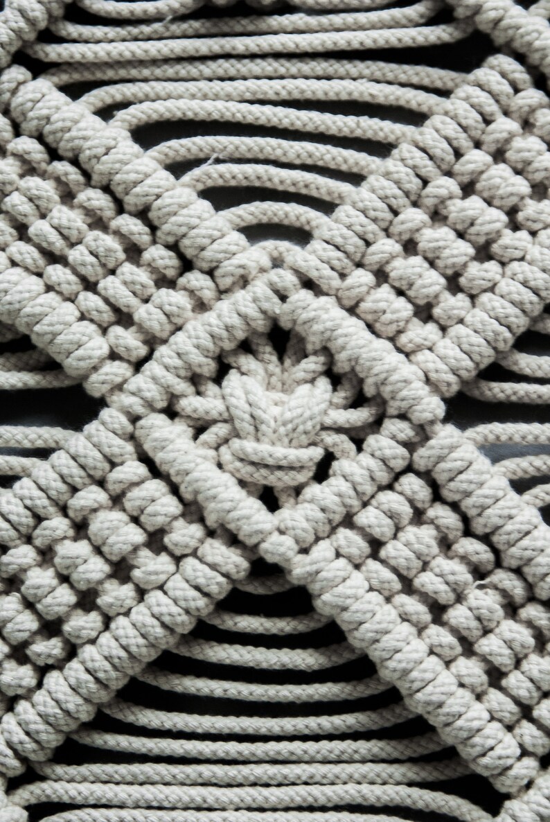 Modern macrame woven wall art yarn wall art Etsy