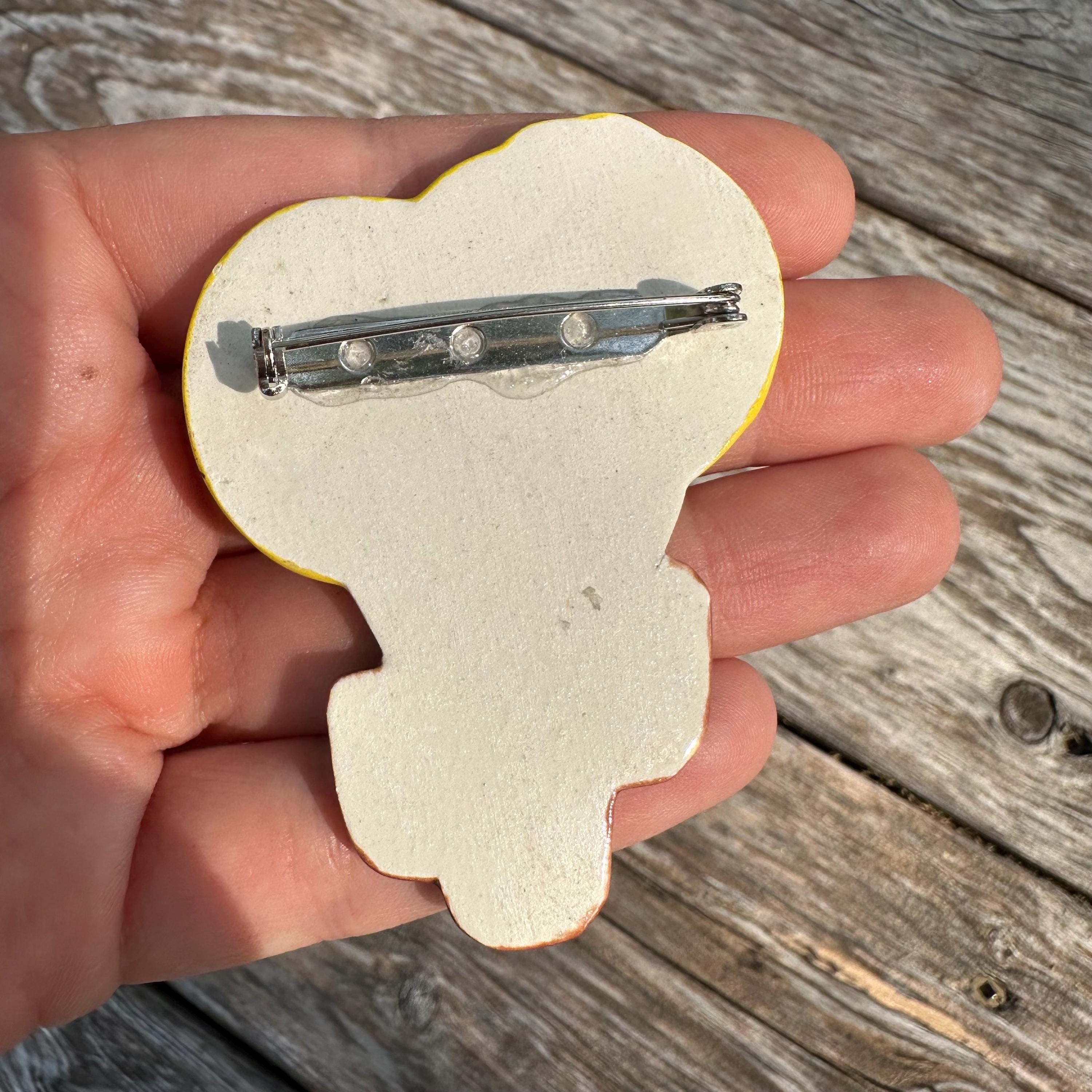 ヴィンテージ熱気球セラミックブローチピン - Etsy 日本