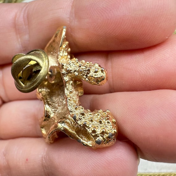 ヴィンテージゴールドトーンのテディベアピンブローチ - Etsy 日本