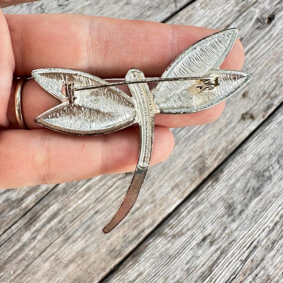 Vintage Jewelry Dragonfly Brooch Dragonfly Pin