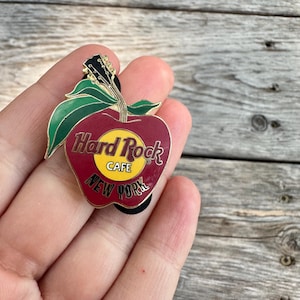 Vintage Schmuck Hard Rock Cafe New York Pin Big Apple Pin