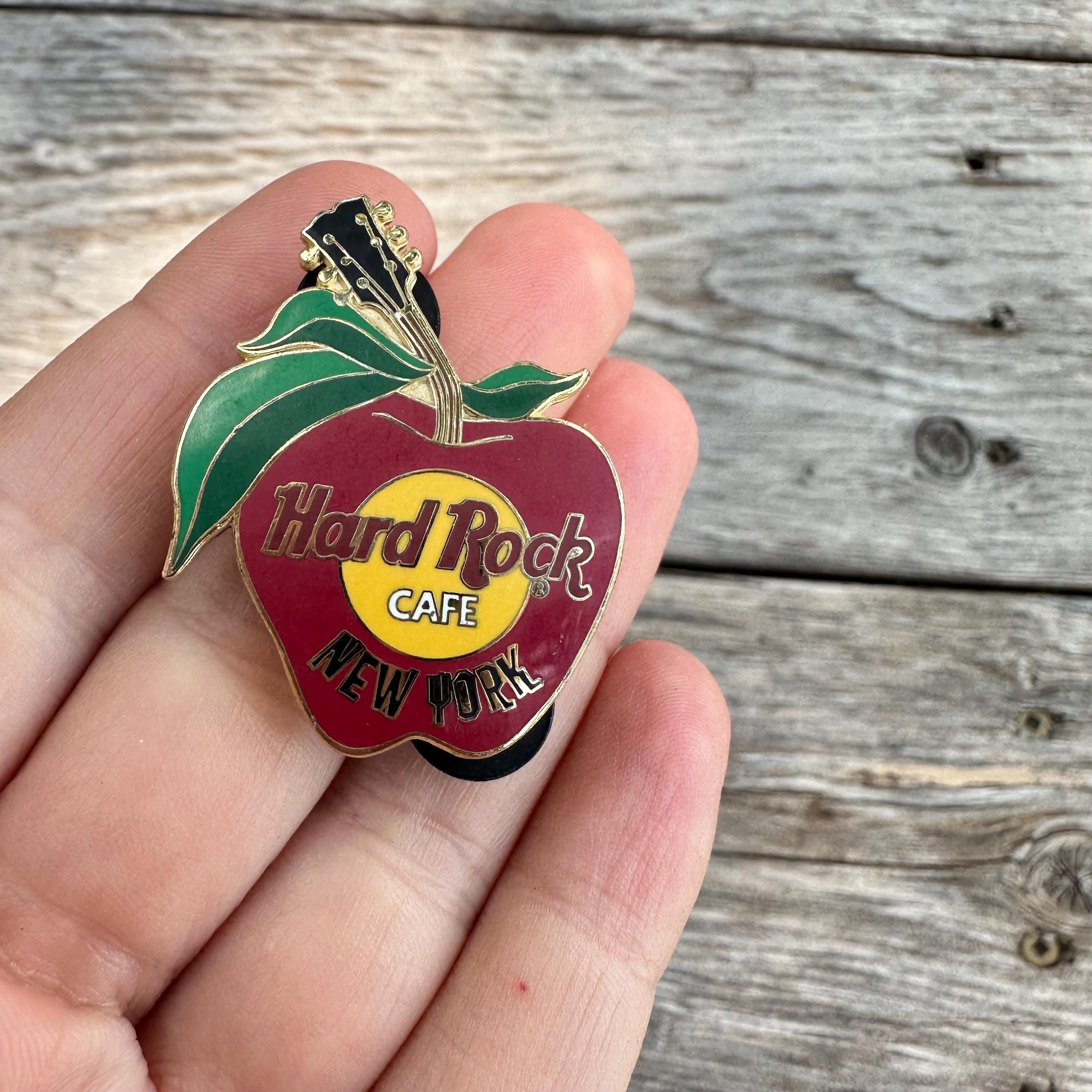 Vintage Jewelry Hard Rock Cafe New York Pin Big Apple Pin - Etsy