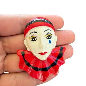 Pierrot Clown Pins - Etsy