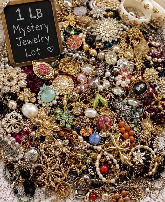 Vintage jewelry lot - Etsy 日本