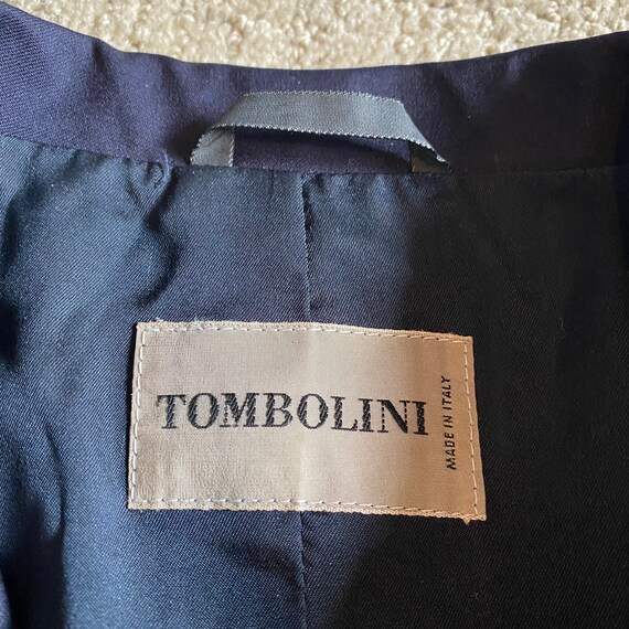 Tombolini navy blue wool jacket - image 3