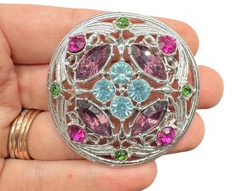 pendentif fer à cheval et strass