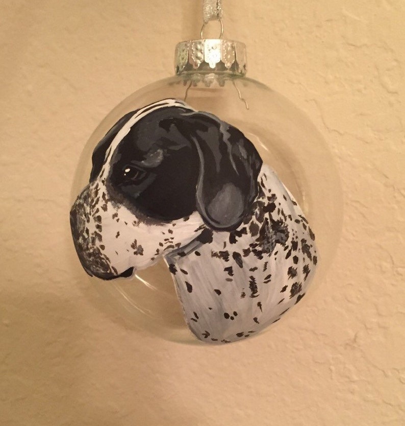 English Pointer Ornament Custom Dog Ornament Etsy UK