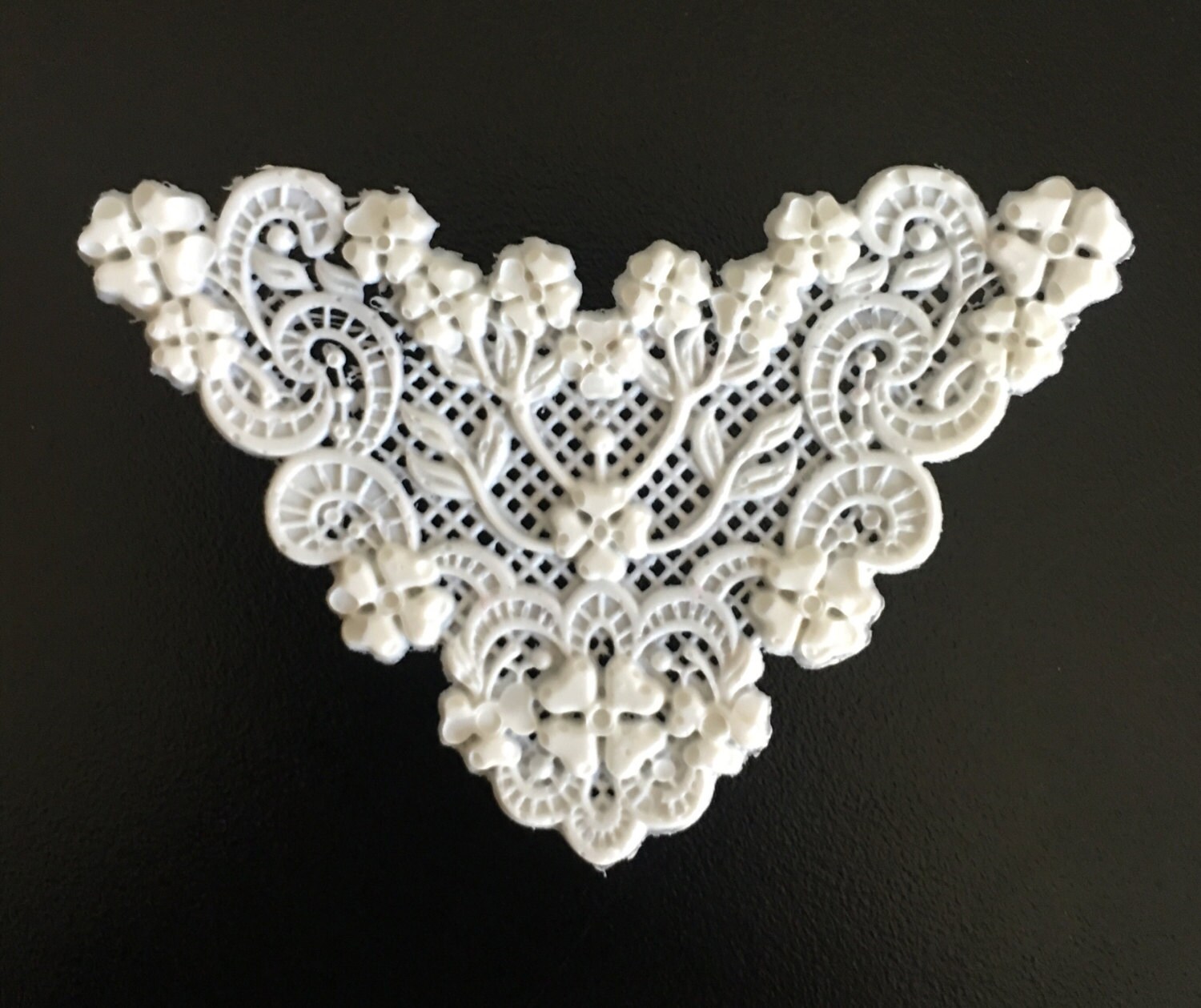 12x Edible Sugar Lace Applique Edible Lace Sugar Lace Cake | Etsy