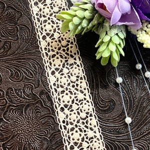 2x Cake Border Sugar Lace, Cake Lace, Edible Sugar Lace