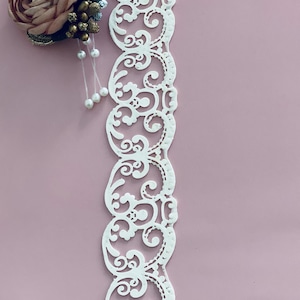 2 Edible Lace - Sugar Lace - Cake Lace - cake border