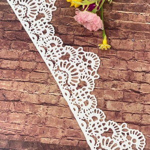 2 Edible Lace - Sugar Lace - Cake Lace - cake border