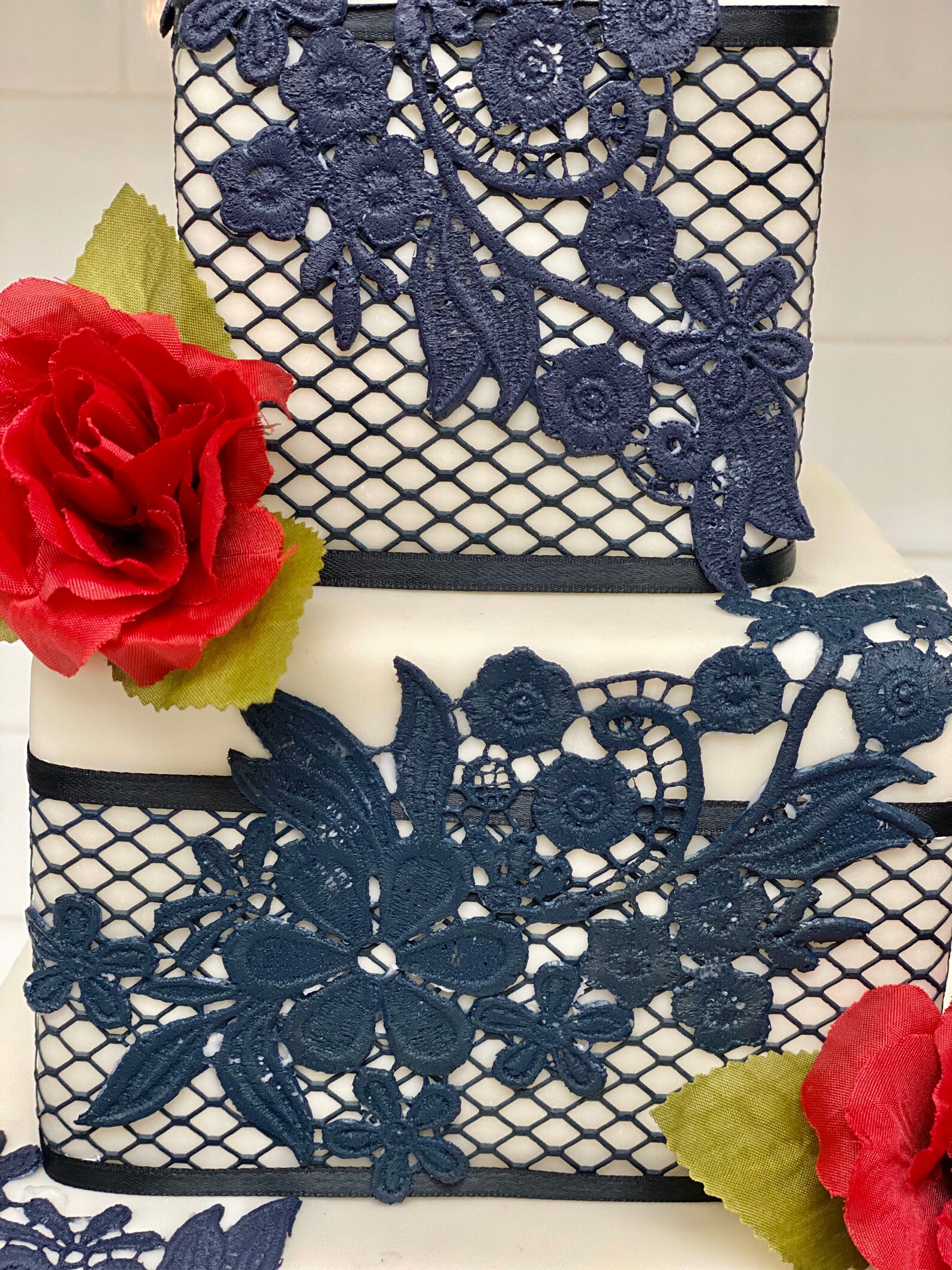 Edible Lace Fishnet Edible Lace Extra Large Lace Cake Lace - Etsy