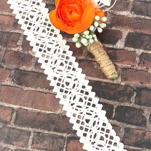 2 Edible Lace - Sugar Lace - Cake Lace - cake border