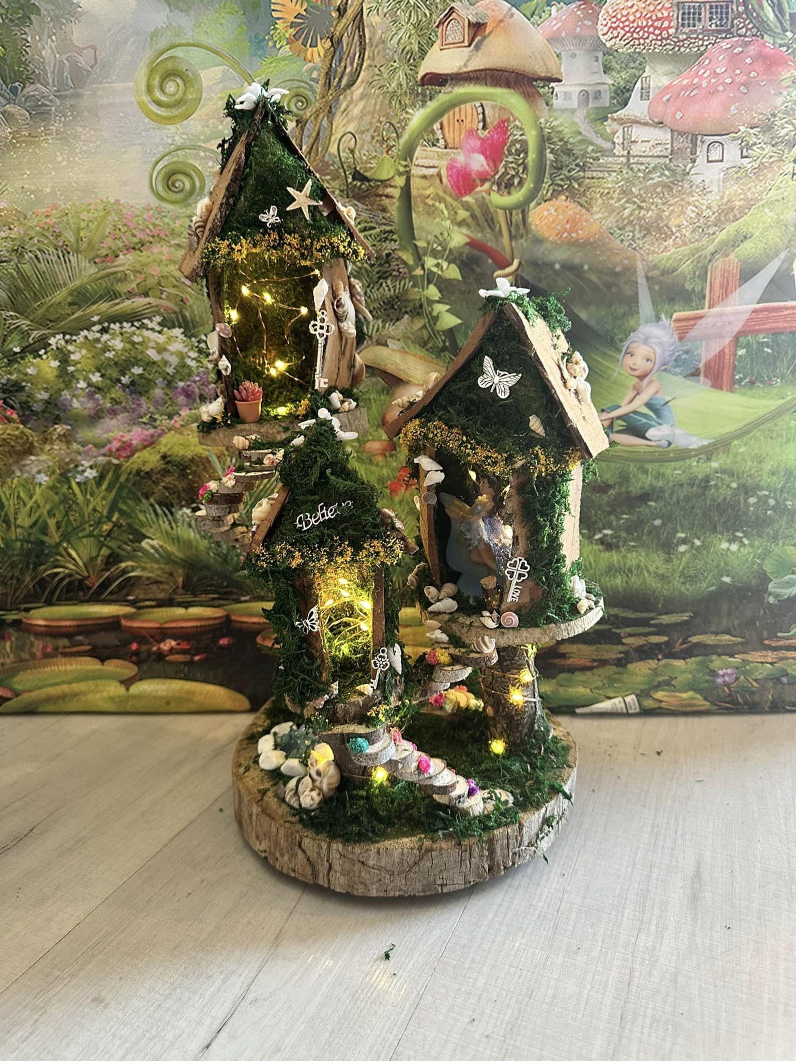 Fairy House With Lights