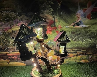 Fairy Pride Inspired Fairy House With Lights