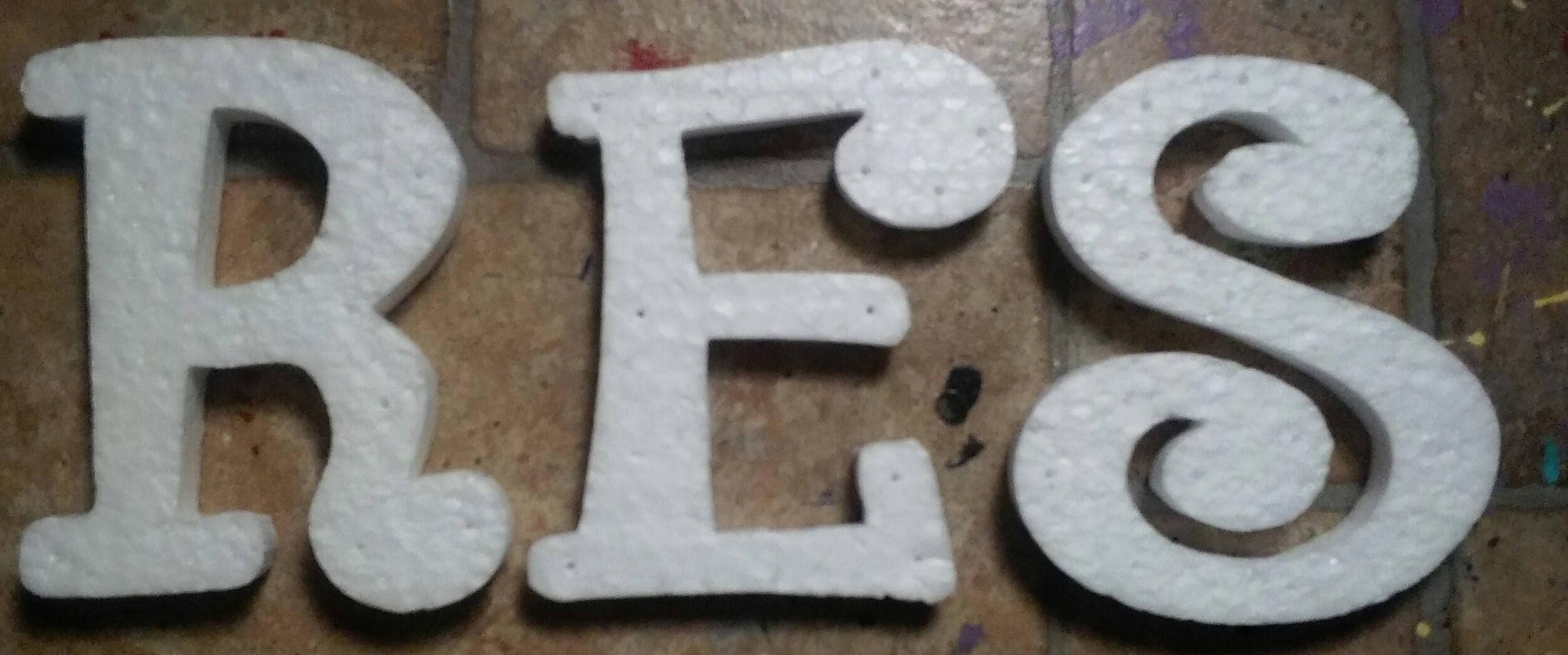 Foam Letters and Numbers | Etsy