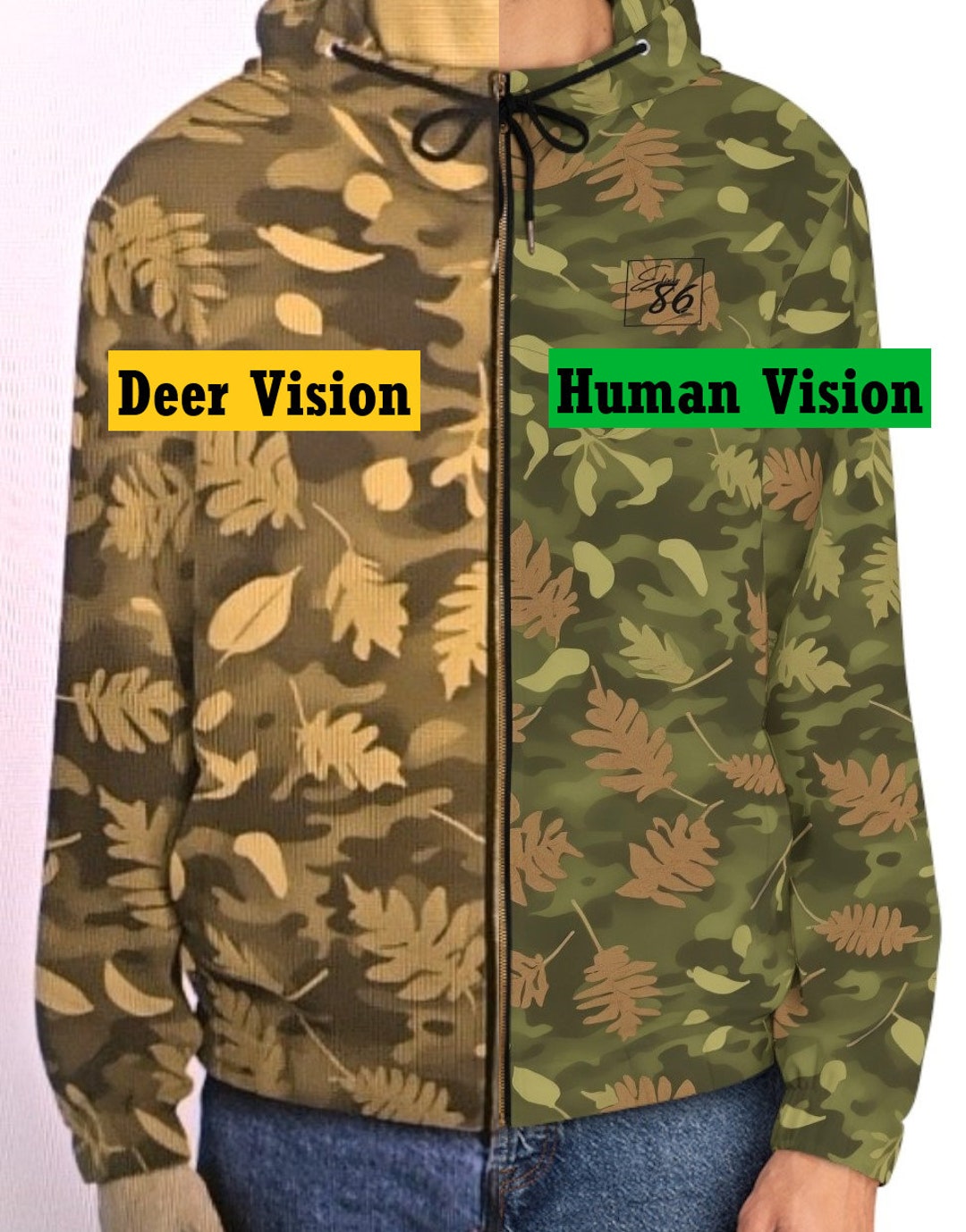 AVERY Woodland Camo Mid Rise Cloud Fleece Shorts main image 0