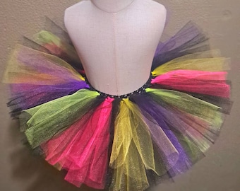 Neon tutu highlighter tutu disco tutu ballerina tutu birthday tutu  princess tutu toddler tutu kids tutu infant tutu girls tutu baby tutu