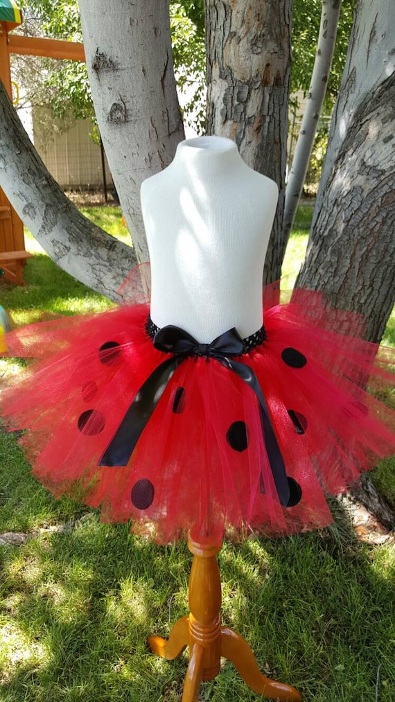 Disfraz de Bailarina Can Can rojo y negro para niña