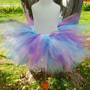 Pink purple turquoise white tutu birthday tutu pony tutu unicorn tutu ballerina little girls tutu toddler tutu infant tutu kids tutu dance