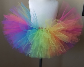 Rainbow tutu unicorn tutu birthday tutu ballerina tutu  princess tutu fairy tutu infant tutu toddler tutu girls tutu kids tutu dance tutu