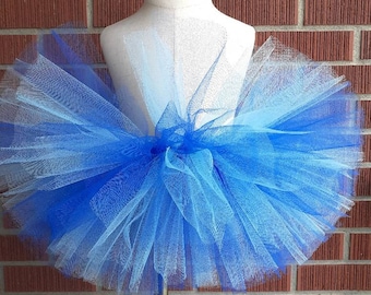 Blue tutu water tutu royal blue light blue Birthday tutu costume ballerina tutu princess tutu toddler tutu infant tutu girls tutu kids tutu