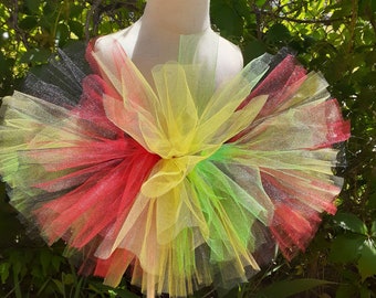 Juneteenth tutu Red green yellow black tutu freedom tutu ballerina tutu princess tutu toddler tutu infant tutu girls tutu kids tutu baby