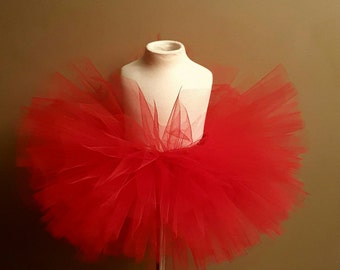 Red tutu valentine tutu ballerina tutu princess tutu infant tutu toddler tutu girls tutu birthday tutu baby tutu kids tutu