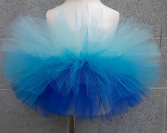 Blue ombre tutu Royal blue turquoise aqua tutu birthday tutu ballerina tutu toddler tutu infant tutu girls tutu kids tutu baby tutu dance