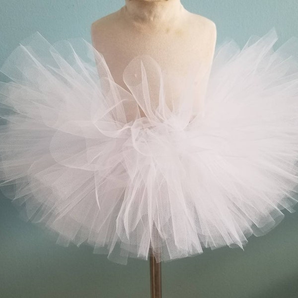 White tutu birthday tutu ballerina tutu ice princess tutu winter tutu toddler tutu infant tutu girls tutu kids tutu baby tutu flower girl