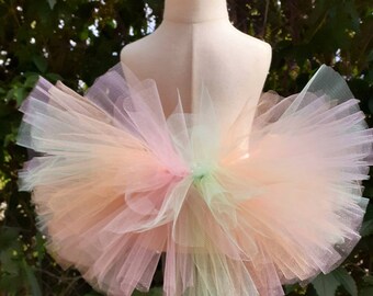 Pink peach mint tutu sherbert tutu ice cream tutu birthday tutu ballerina tutu princess tutu toddler tutu infant tutu girls tutu kids tutu