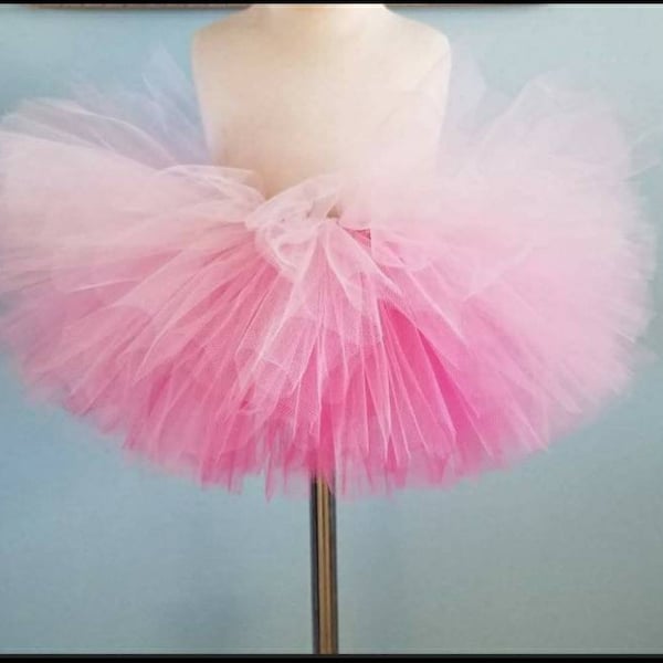 Pink ombre tutu fuschia bubblegum pink light pink birthday tutu princess tutu ballerina tutu kids tutu toddler tutu infant tutu girls tutu