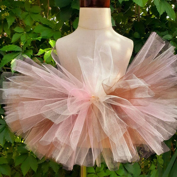 Neapolitan ice cream tutu pink ivory and brown tutu cowgirl tutu ballerina tutu princess tutu toddler tutu infant tutu girls tutu kids tutu