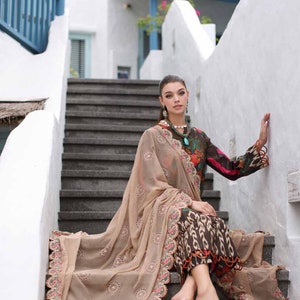 Charizma Lawn Embroidery 3pc Stitched Suit | Stitched Dress | Pakistani Designer Suit | Pakistani Shalwar Kameez | Pakistani Suit for Women