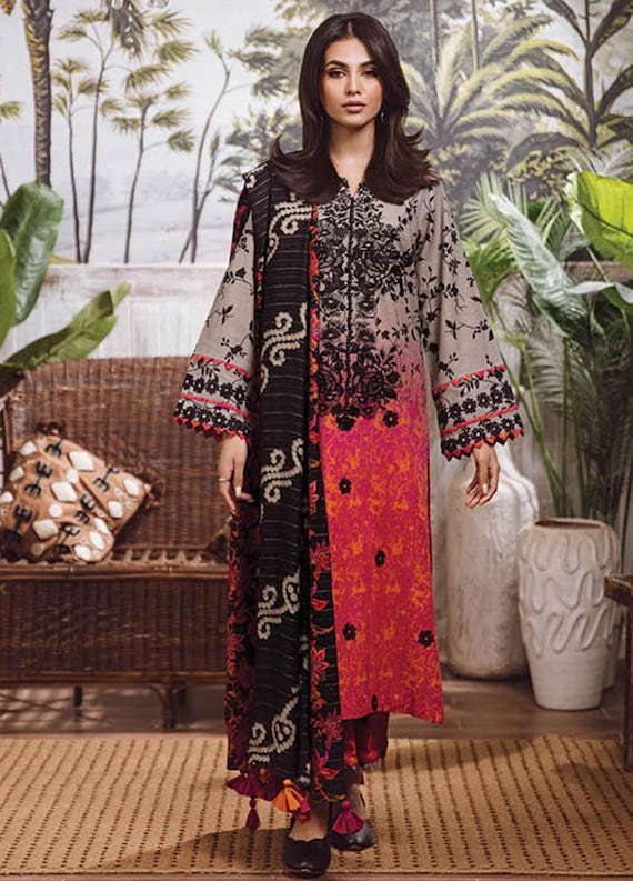 Dastan-e-Jashan By Charizma Unstitched Luxury Chiffon 3-Pc Suit DJW-01