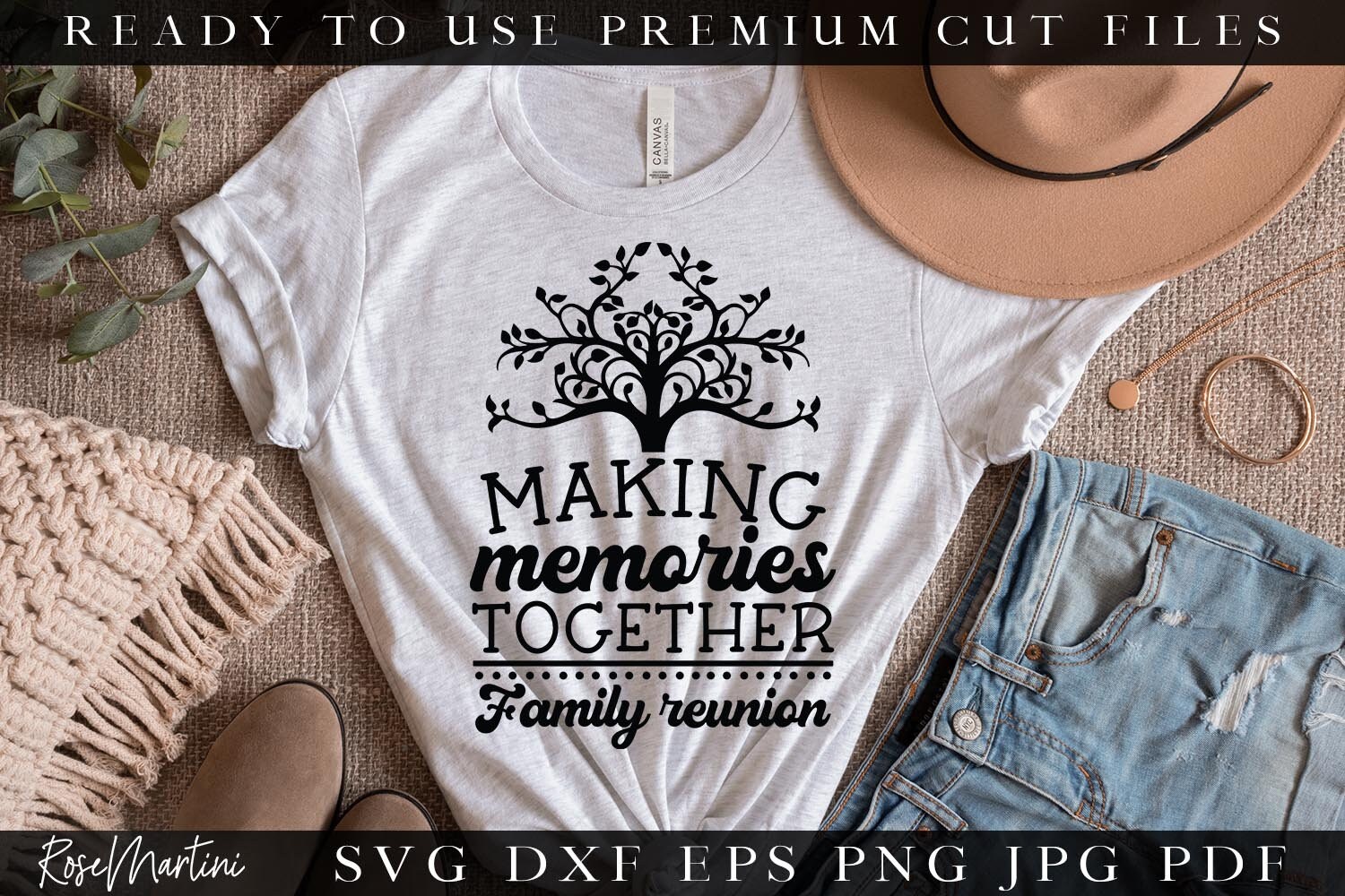 Family Reunion SVG | Making Memories Together SVG Cut File for Cricut ...
