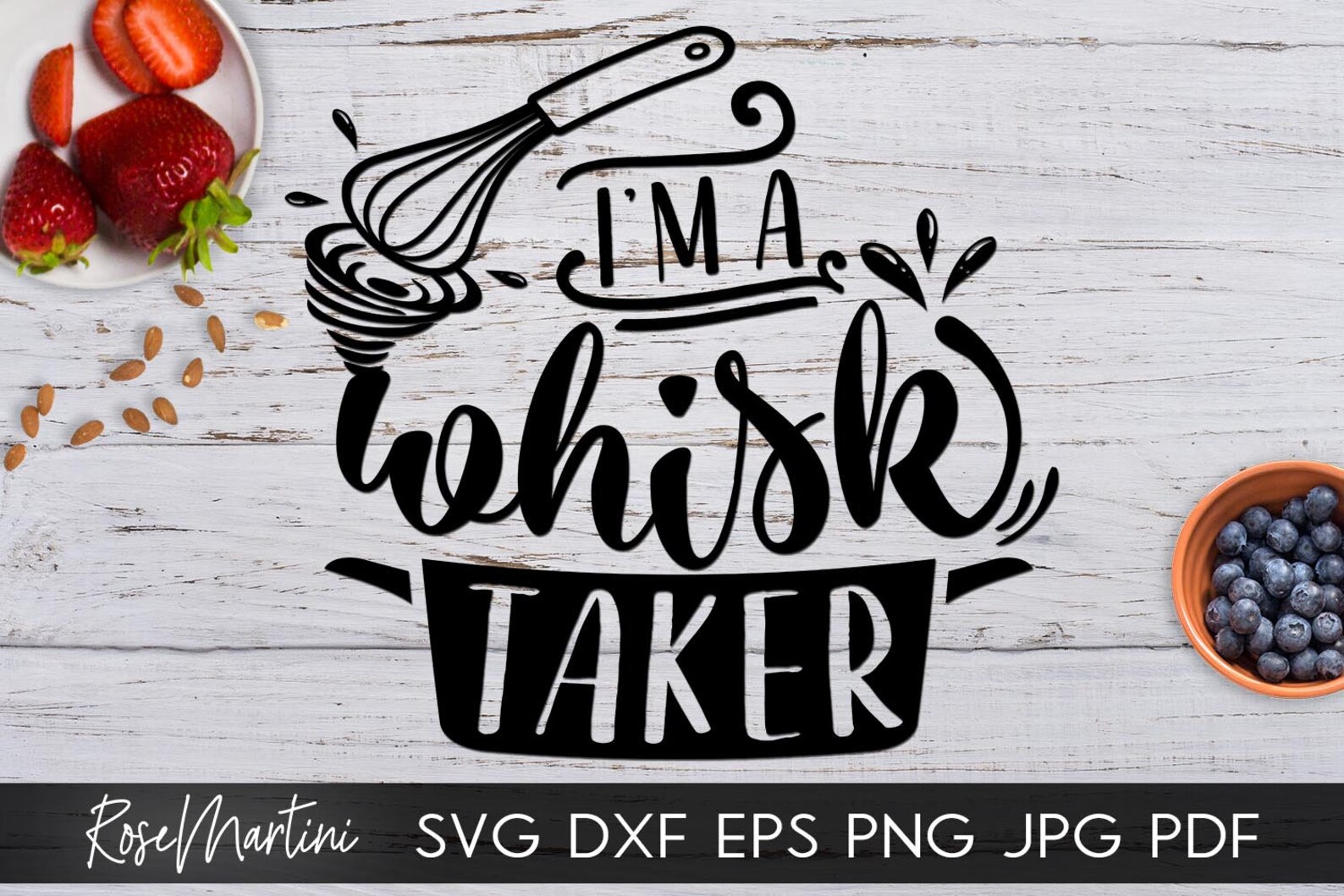 I'm a Whisk Taker SVG File for Cutting Machines Cricut Etsy