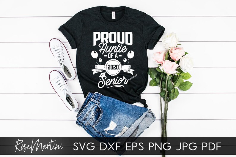 Download Proud Auntie of a 2020 Senior SVG file for cutting ...