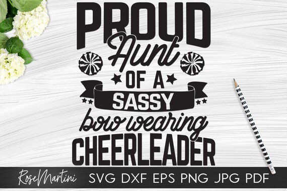 Free Free Proud Cheer Aunt Svg 37 SVG PNG EPS DXF File