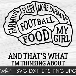 Brain Scan Svg Football Lineman SVG Datei für Schneidemaschinen - Cricut Silhouette Brain svg Foodie Schnittdatei Farming Lover Sleepy svg My girl