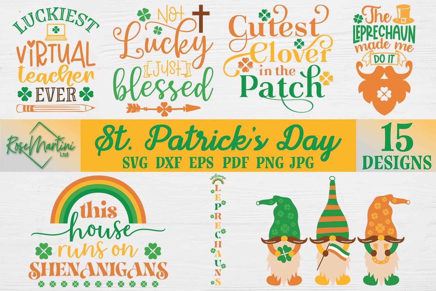 St Patricks Day Bundle SVG Cut File for Cutting Machines - Cricut ...