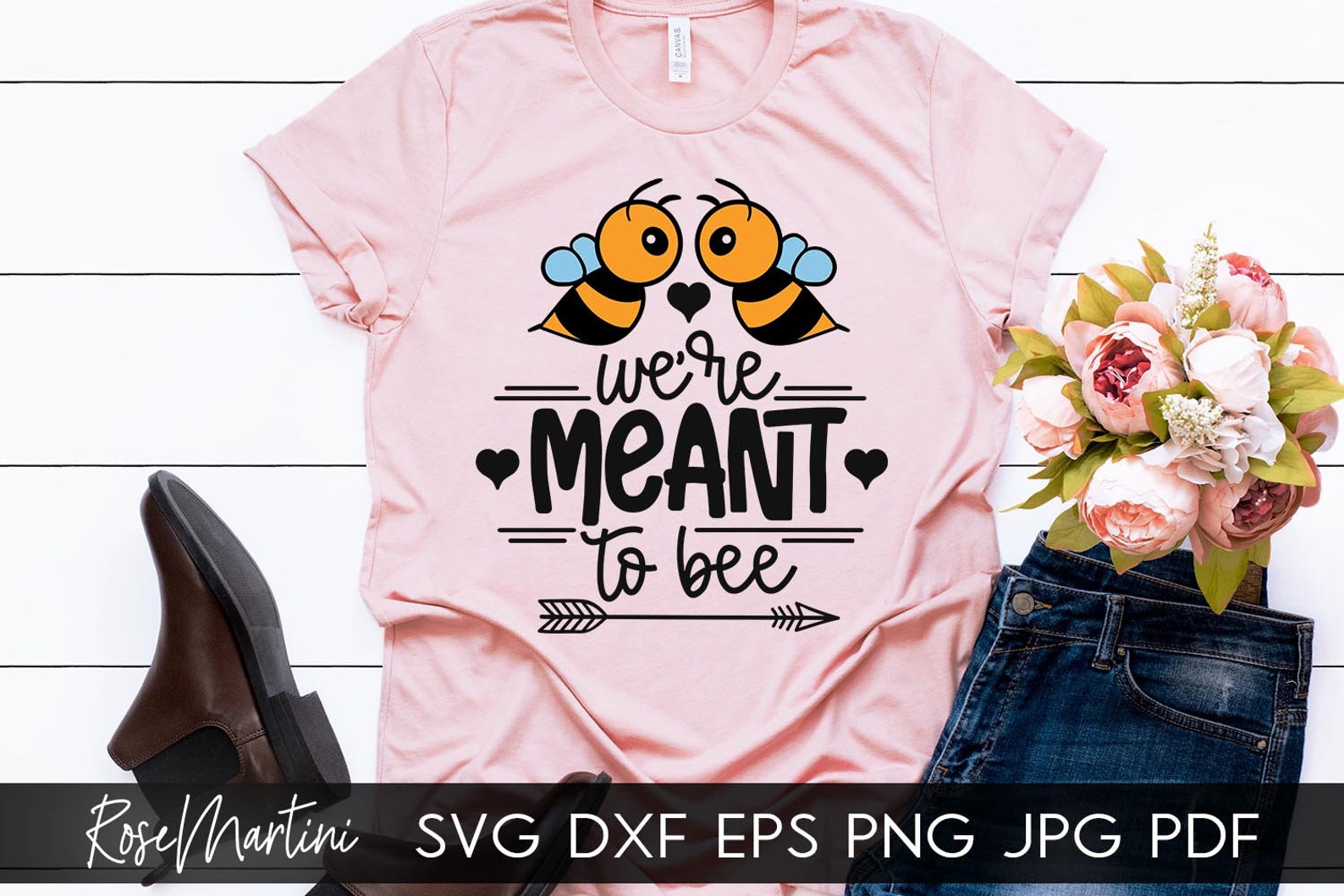 Download We're Meant To Bee SVG file for cutting machines Cricut | Etsy
