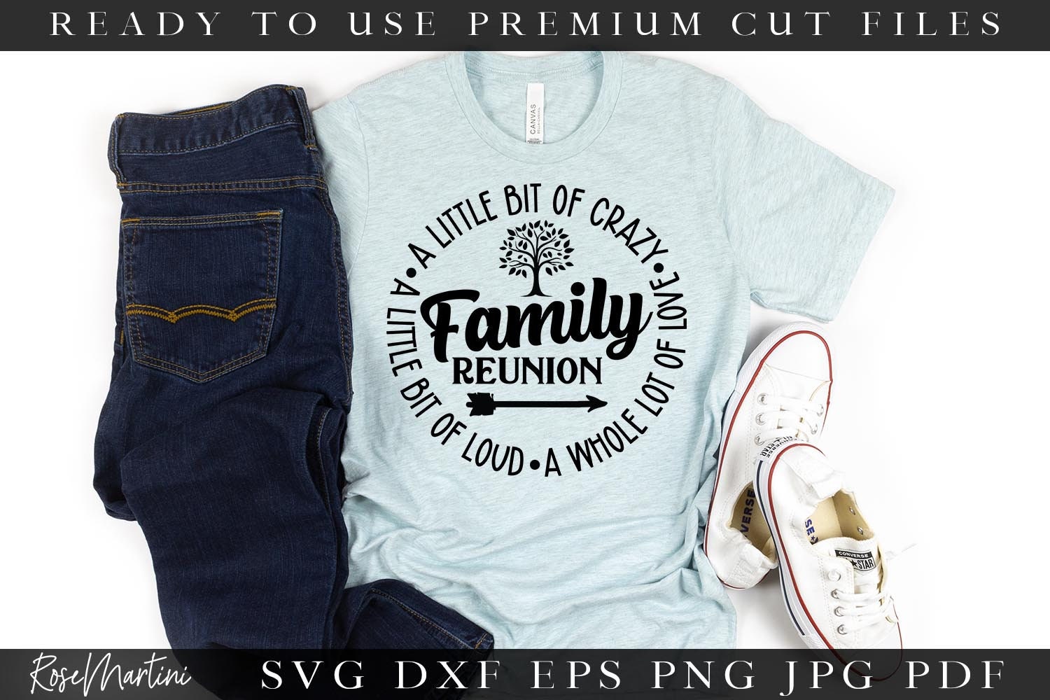 Family Reunion SVG | A Little Bit of Crazy A Little Bit of Loud A Whole ...