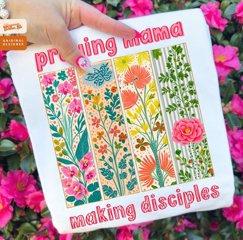 Mama Panel Mama Raising Disciples PNG Bundle: Christian Mom Sublimation (digital ...
